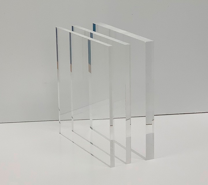 Metacrilato 5 mm transparente como el hielo - Corte a medida