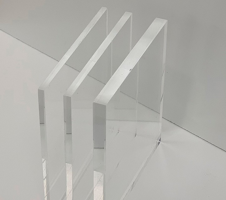 Plaque plexiglass miroir or 3 mm rond Diamètre 600 mm